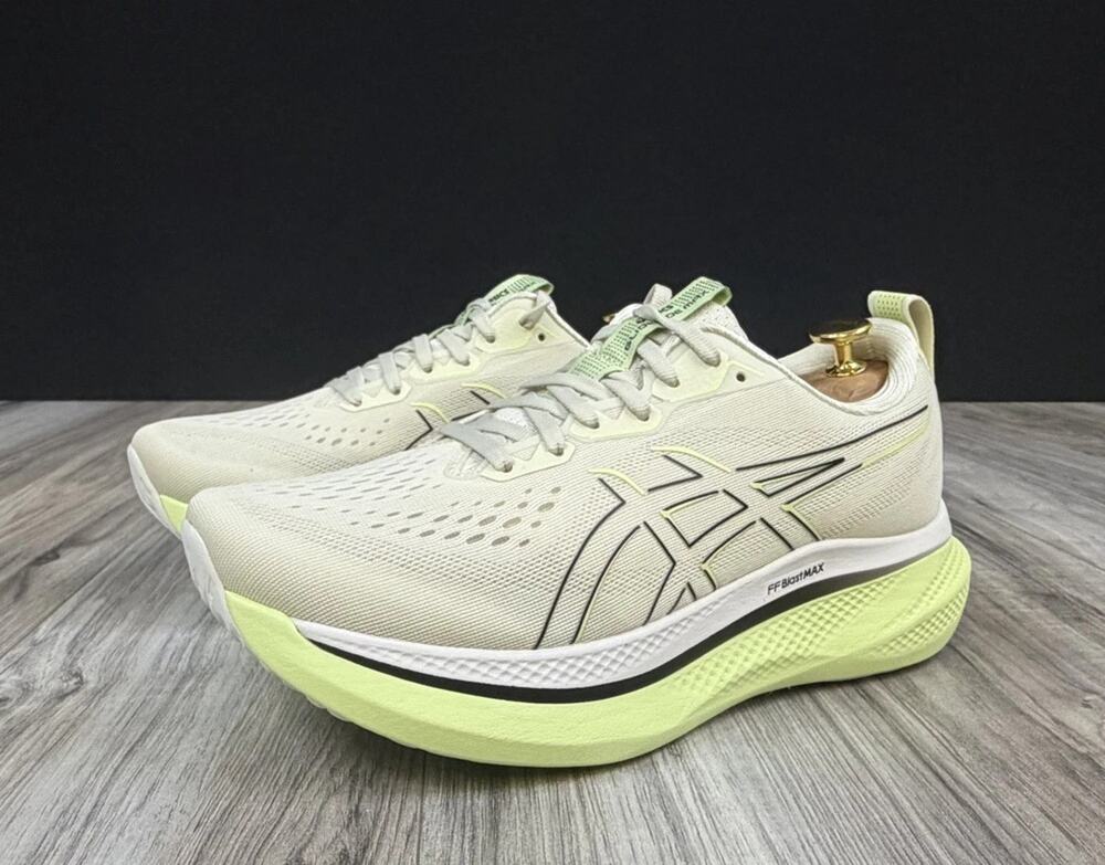 ASICS Glideride Max Birch Black Road Running Shoes Womens 10 1012B691-200 NEW